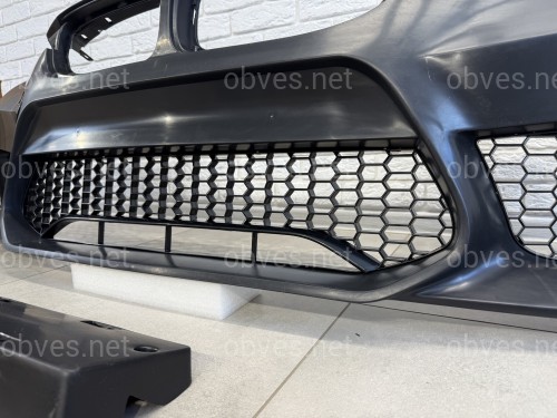 Передний бампер в сборе в стиле M5 F90 для BMW 3 Series F30 F31 2012-2018 (под омыватели / без отверстий под парктроники) Передний бампер в сборе в стиле M5 F90 для BMW 3 Series F30 F31 2012-2018 (под омыватели / без отверстий под парктроники)