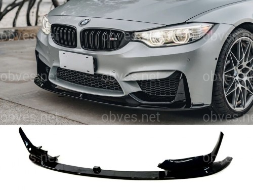 Юбка переднего бампера юбка M3 для BMW 3 series F30 F31 2012-2018 абс пластик, черный глянец Юбка переднего бампера юбка M3 для BMW 3 series F30 F31 2012-2018 абс пластик, черный глянец