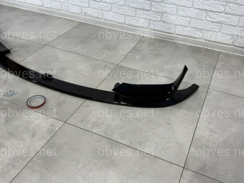 Юбка переднего бампера юбка M3 для BMW 3 series F30 F31 2012-2018 абс пластик, черный глянец Юбка переднего бампера юбка M3 для BMW 3 series F30 F31 2012-2018 абс пластик, черный глянец