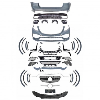 Комплект обвеса GLE63 AMG Mercedes-Benz GLE class W166 2015-2018