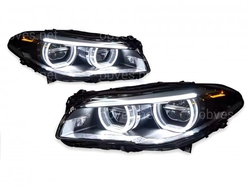 LED фары рестайлинг для BMW F10 F11 2010-2013