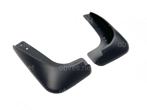 Брызговики передние Volkswagen Touran / Caddy 2003-2015, Дизайн 2 комплект 2шт