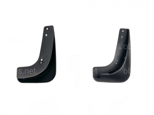 Брызговики передние Volkswagen Touran / Caddy 2003-2015, Дизайн 2 комплект 2шт