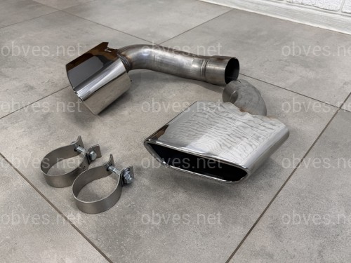 Насадки на выхлопные трубы CHROME M Paket BMW X5 F15 2014-2018 Насадки на выхлопные трубы CHROME M Paket BMW X5 F15 2014-2018