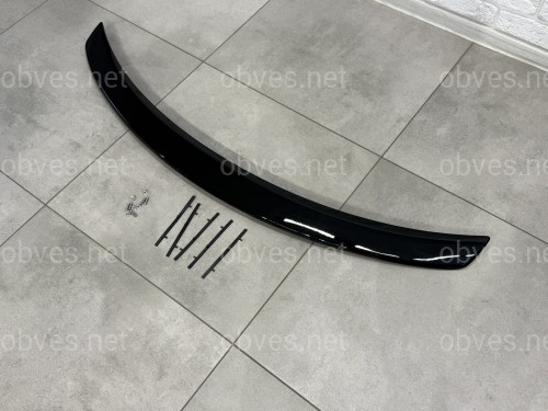 Спойлер лип на багажник Mazda 6 2008-2012 седан ABS пластик, цвет черный глянец Спойлер лип на багажник Mazda 6 2008-2012 седан ABS пластик, цвет черный глянец