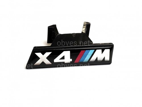 Шильдик в радиаторную решётку X4M BMW X4 G02 2018- Шильдик в радиаторную решётку X4M BMW X4 G02 2018-