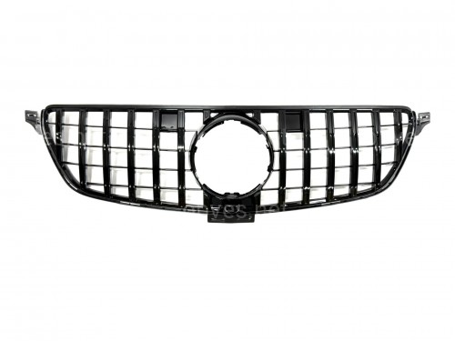 Решетка радиатора GT BLACK Mercedes GLE-Class W166 2015-2018 Решетка радиатора GT BLACK Mercedes GLE-Class W166 2015-2018