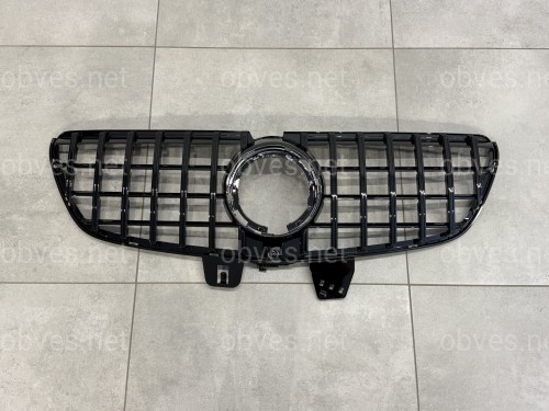 Решетка радиатора GT BLACK Mercedes Benz V-class W447 2020-2023 ОБЫЧНЫЙ НЕ AMG