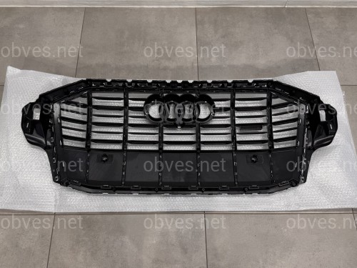 Решетка радиатора Audi Q7 4M 2020-2024 темно-серая 4M0 853 651 AH RN4