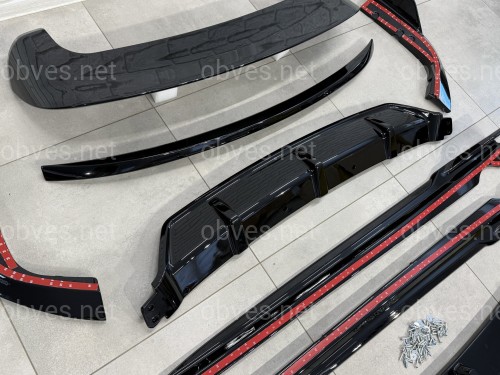 Комплект обвеса Paradigma BMW X5 G05 2018+ черный глянец Комплект обвеса Paradigma BMW X5 G05 2018+ черный глянец