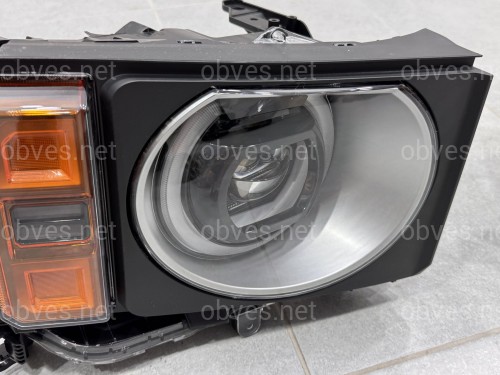 Фары ROUND LED Toyota Land Cruiser Prado 250 2024-, комплектные с блоками 2 шт. для замены простых фар в круглые