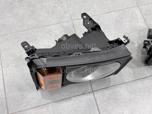 Фары ROUND LED Toyota Land Cruiser Prado 250 2024-, комплектные с блоками 2 шт. для замены простых фар в круглые