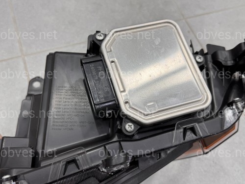Фары ROUND LED Toyota Land Cruiser Prado 250 2024-, комплектные с блоками 2 шт. для замены простых фар в круглые