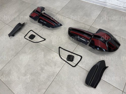 Задние LED фонари в стиле G05 LCI для BMW F15 2013-2018, комплект 4шт.
