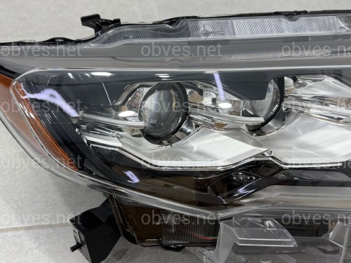 Правая фара Full LED 2 линзы ХРОМ для Nissan Rogue 32 2017-2020 Правая фара Full LED 2 линзы ХРОМ для Nissan Rogue 32 2017-2020
