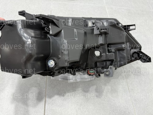 Левая фара Full LED 2 линзы ХРОМ для Nissan Rogue 32 2017-2020