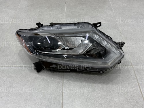 Правая фара Full LED с линзой для Nissan X-Trail 32 / Rogue 2014-2016