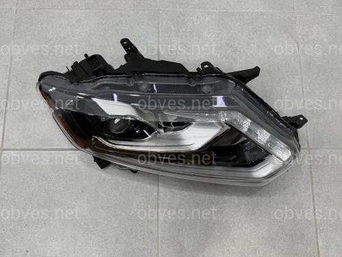 Правая фара Full LED с линзой для Nissan X-Trail 32 / Rogue 2014-2016