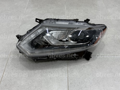 Левая фара Full LED с линзой для Nissan X-Trail 32 / Rogue 2014-2016