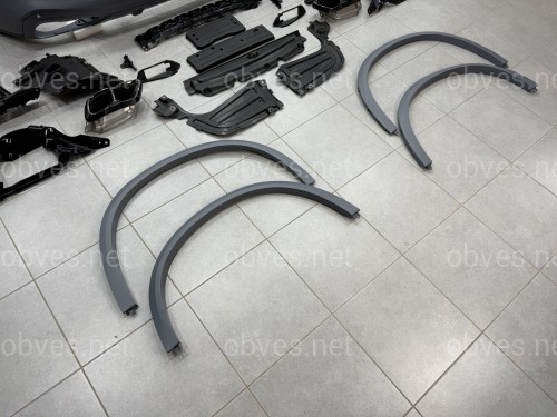 Комплект обвеса M paket M60i LCI BMW X5 G05 2023+ (передний / задний бампер, пороги, арки)