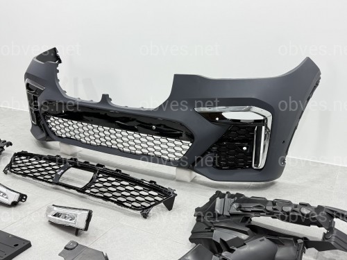 Передний бампер в сборе M paket для BMW X7 G07 2019-2022 Передний бампер в сборе M paket для BMW X7 G07 2019-2022
