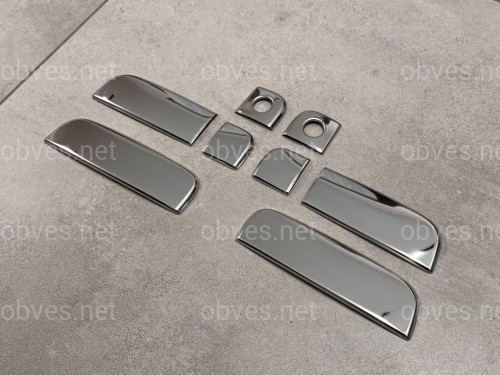 Накладки на ручки Kia Soul 2007-2011 плоские ручки (нержавеющая сталь) Накладки на ручки Kia Soul 2007-2011 плоские ручки (нержавеющая сталь)
