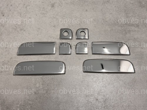 Накладки на ручки Kia Soul 2007-2011 плоские ручки (нержавеющая сталь) Накладки на ручки Kia Soul 2007-2011 плоские ручки (нержавеющая сталь)