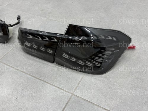 Задние фонари GTS Style SMOKE для BMW 3 series F30 2012-2018