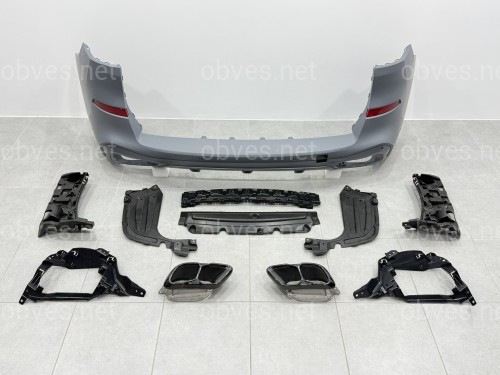 Рестайлинг комплект обвеса M paket Shadow Line 2023+ для BMW X5 G05 2018-2022