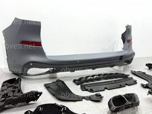 Рестайлинг комплект обвеса M paket Shadow Line 2023+ для BMW X5 G05 2018-2022