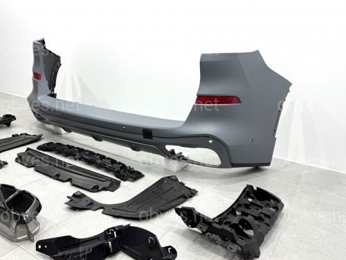 Рестайлинг комплект обвеса M paket Shadow Line 2023+ для BMW X5 G05 2018-2022