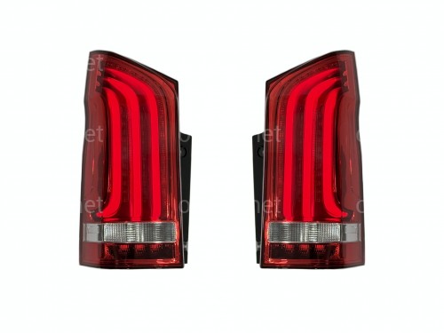 Задние LED фонари для Mercedes W447 Vito / V-class / Metris 2014- , комплект 2шт. Задние LED фонари для Mercedes W447 Vito / V-class / Metris 2014- , комплект 2шт.