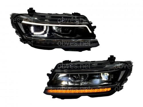 Фары FULL LED Volkswagen Tiguan 2016-2020 2шт. комплектные с блоками, ЗАМЕНА ГАЛОГЕНА Фары FULL LED Volkswagen Tiguan 2016-2020 2шт. комплектные с блоками, ЗАМЕНА ГАЛОГЕНА