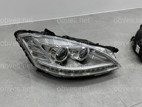 Фары ксенон + галоген для Mercedes-Benz S-class W221 2005-2013, комплект 2шт.