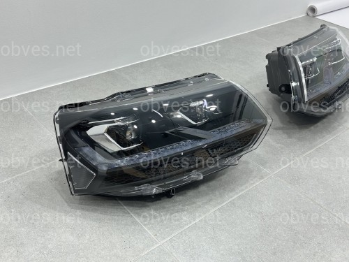 Full led фары стиль Multivan T6.1 2020+ для T5 2010-2015 (левая+ правая) комплектные с блоками