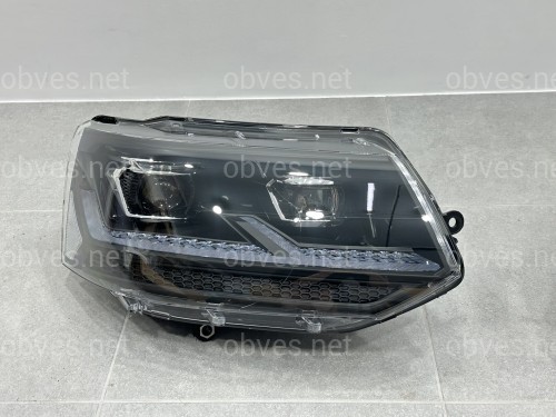 Full led фары стиль Multivan T6.1 2020+ для T5 2010-2015 (левая+ правая) комплектные с блоками
