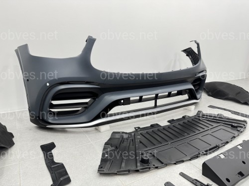 Рестайлинг комплект обвеса AMG GLC63 2020+ для  Mercedes-Benz GLC class X253 2015-2019