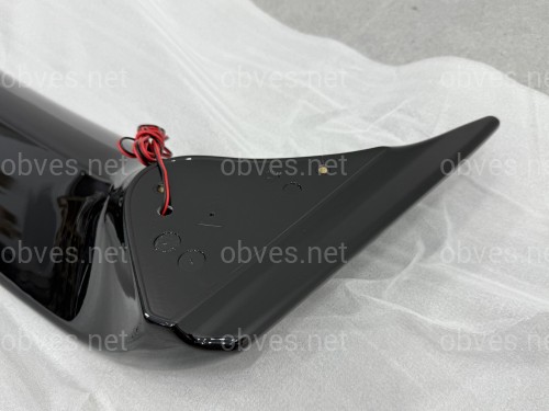 Спойлер багажника со стоп сигналом для Toyota Camry 30 2002-2006 ABS пластик, цвет черный глянец