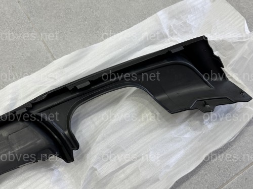 Диффузор накладка заднего бампера M-Performance BMW 3 series F30 2012-2018 под две двойные выхлопные трубы ГЛЯНЦЕВЫЙ 00--00 Диффузор накладка заднего бампера M-Performance BMW 3 series F30 2012-2018 под две двойные выхлопные трубы ГЛЯНЦЕВЫЙ 00--00
