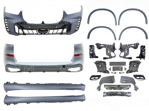 Комплект обвеса M paket M60i LCI BMW X5 G05 2023+ (передний / задний бампер, пороги, арки)