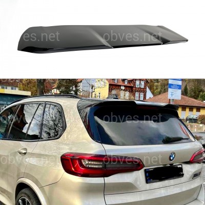 Спойлер на крышку багажника Х5M F95 стиль BMW X5 G05 2019- черный глянец