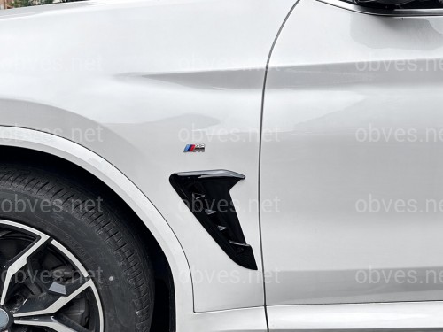 Жабры на крылья BMW X3 G01 / X4 G02 2018- 2шт. Жабры на крылья BMW X3 G01 / X4 G02 2018- 2шт.