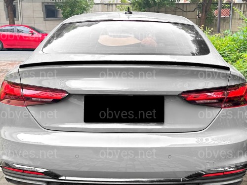 Спойлер лип стиль S5 для Audi A5 B9 2016-2023 ABS пластик, цвет черный глянец Спойлер лип стиль S5 для Audi A5 B9 2016-2023 ABS пластик, цвет черный глянец