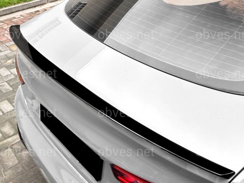 Спойлер лип стиль S5 для Audi A5 B9 2016-2023 ABS пластик, цвет черный глянец Спойлер лип стиль S5 для Audi A5 B9 2016-2023 ABS пластик, цвет черный глянец
