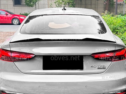 Спойлер лип стиль M4 для Audi A5 B9 2016-2023 ABS пластик, цвет черный глянец Спойлер лип стиль M4 для Audi A5 B9 2016-2023 ABS пластик, цвет черный глянец