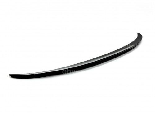 Спойлер лип на багажник BMW series 5 F10 2010-2016 ABS пластик, черный глянец