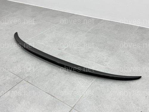 Спойлер лип на багажник BMW series 5 F10 2010-2016 ABS пластик, черный глянец