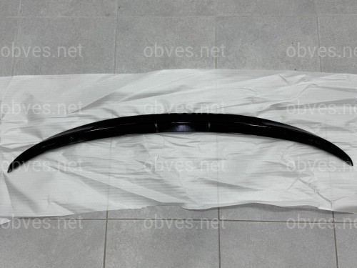 Спойлер лип на багажник BMW series 5 F10 2010-2016 ABS пластик, черный глянец