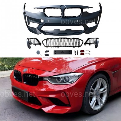 Передний бампер CS стиль BMW 3 Series F30 F31 2012-2018