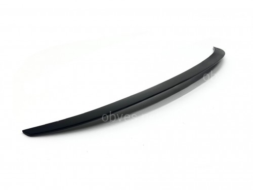 Спойлер лип M Performance BMW 4 series F32 2013-2020 ABS пластик, черный глянец